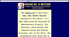 Desktop Screenshot of bedinisg.com
